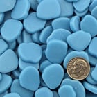 Sweetie Light Blue Gloss Floret Glass Mosaic Tiles