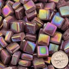 Sweetie Gloss SL15 Iridized Dark Tangerine - Iridized Glass Tile