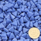 Sweetie Triangles STR03 Medium Periwinkle - Glass Tile