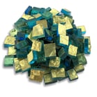 Wavy Yellow Gold Smalti