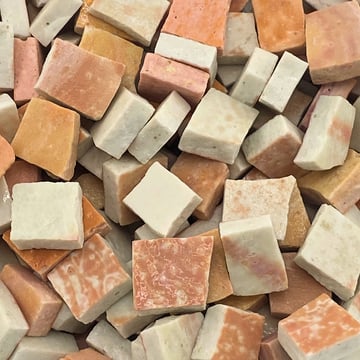 Smalti - 213 Coral & Cream