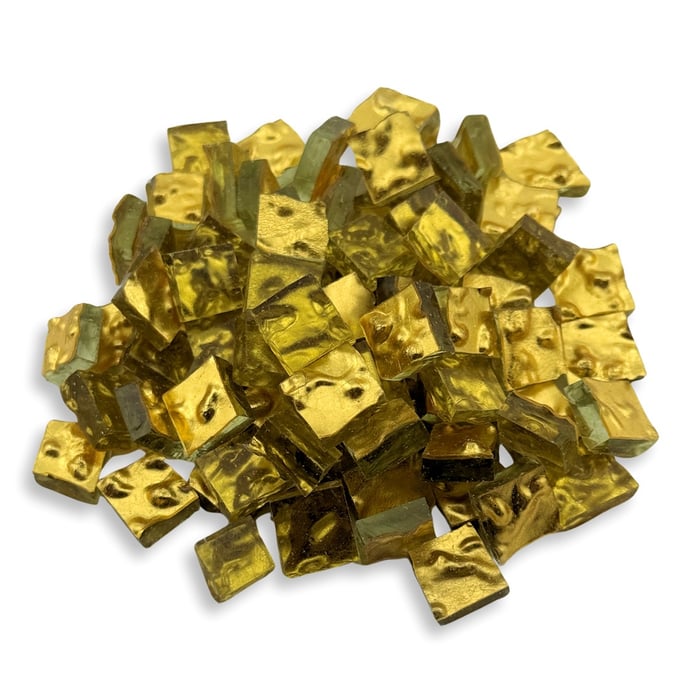 Orsoni Gold on Amber Glass ~ G-018A