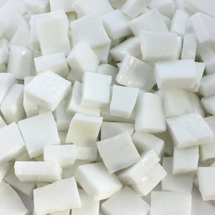 Mexican Smalti - 100 Pearl White