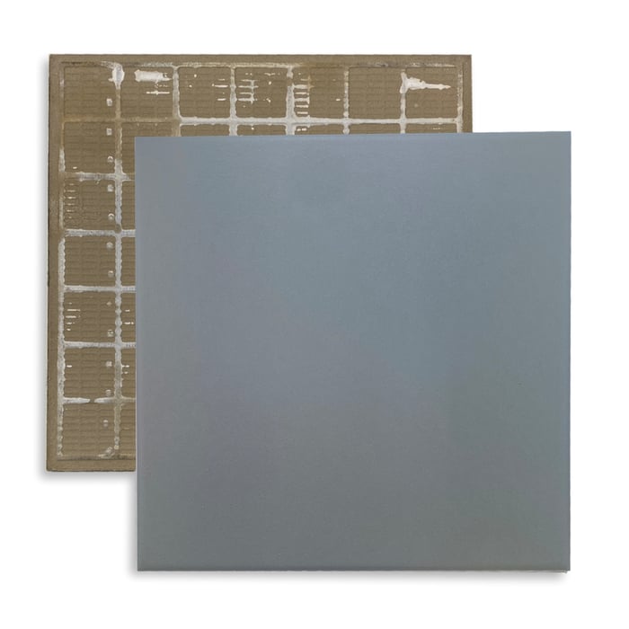 Nova Glazed Porcelain - 5504 Lead Grey 8 x 8