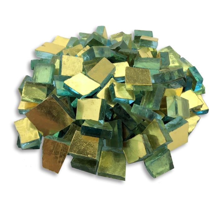 Flat Yellow Gold Smalti