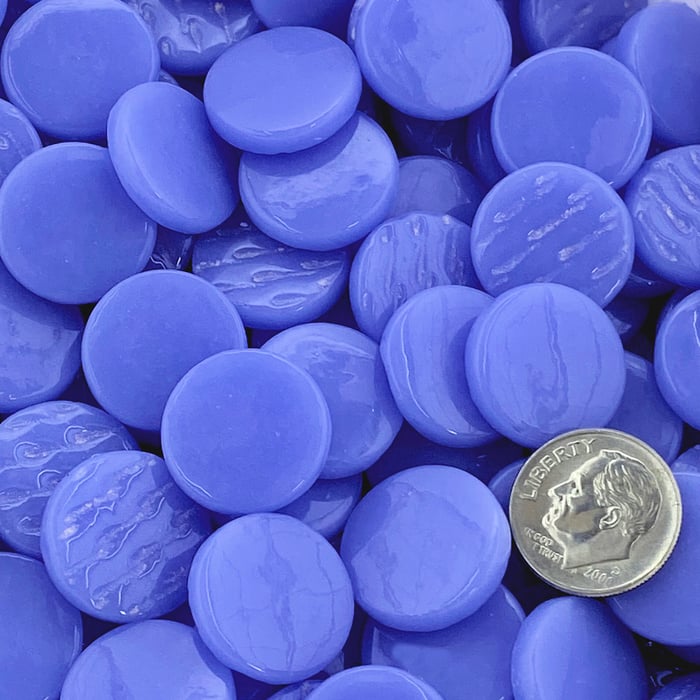 Kismet 18mm Penny Rounds ~ KPR62 Periwinkle