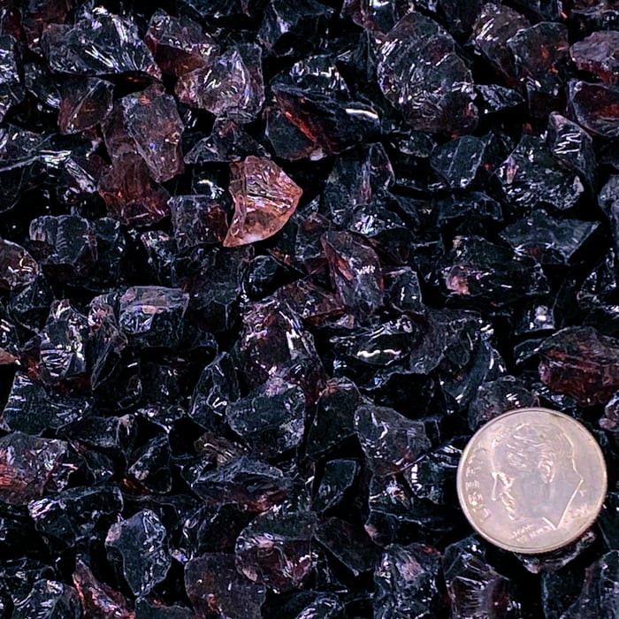 Glass Chips - Purple