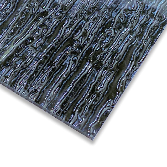Rain Black Sparkle Van Gogh - Mini Sheet 3" x 4" 