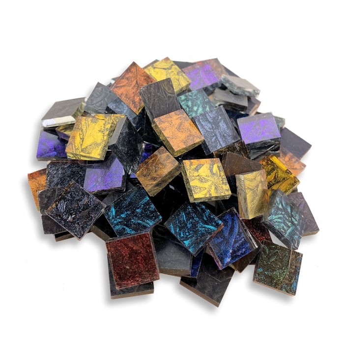 Mixed Sparkle Van Gogh Tile