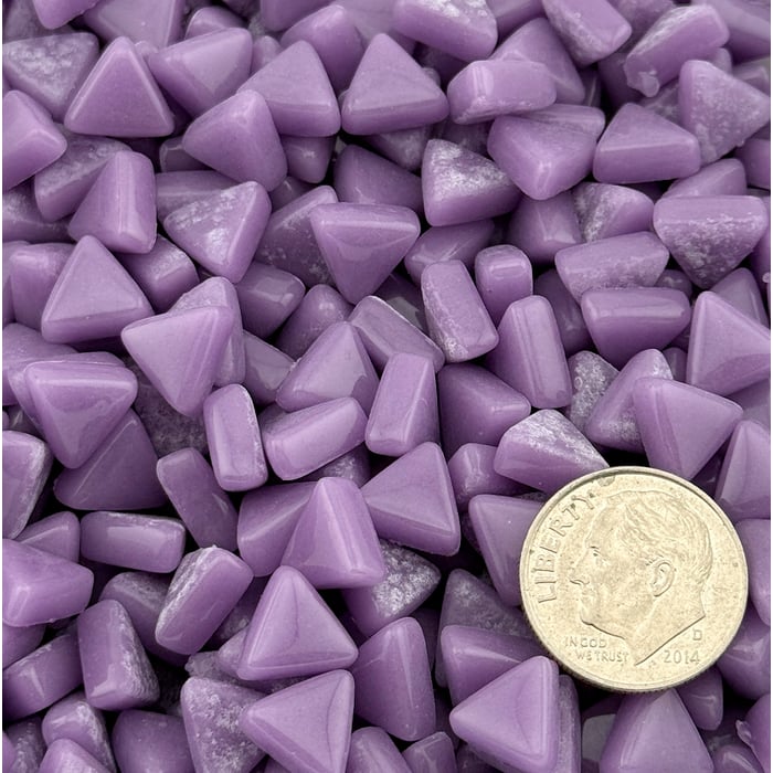 Sweetie Triangles STR62 Lilac - Glass Tile