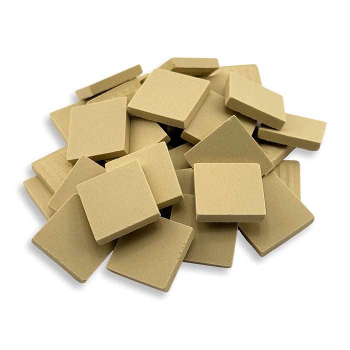 Winckelmans WK2019 Lemon unglazed porcelain tile, 3/4 inch (20 mm), matte finish