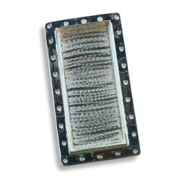 Large Rectangle Perforated Bezel