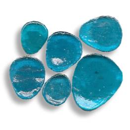 Aquazul Glass Pebbles