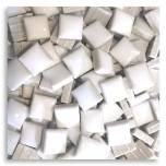 Tiny Tile, Micro mosaic, tiny ceramic tile, High fired Porcelain, Mini tile, Micro collection, White tile
