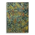 Green Copper Gold Van Gogh - Mini Sheet 3" x 4"