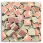 250 Pink Lemonade,  Tiny Tile, Micro mosaic, tiny ceramic tile, High fired Porcelain, Mini tile, Micro collection