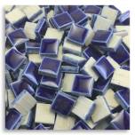 400 Cobalt, Tiny Tile, Micro mosaic, tiny ceramic tile, High fired Porcelain, Mini tile, Micro collection
