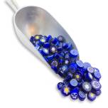 Fire-Polished Millefiore - Dark Blue Mix