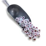 Fire Polished Millefiore - Hearts