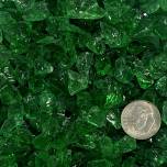 Glass Chips - Kelly Green