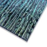 Rain Green Sparkle Van Gogh Glass - Mini Sheet 3" x 4" 