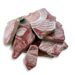 China Shards ~ Red Shell Pattern