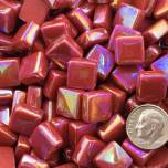 Sweetie Gloss SGL16 Iridized Deep Red - Iridized Glass Tile