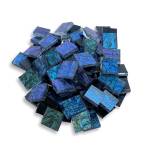 Turquoise Sparkle Van Gogh Tile