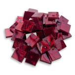 Square Scarlet Mirror Tile