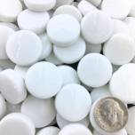 Sweetie Penny Rounds SR100-White Glass Mosaic
