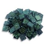 Green Tapestry Sparkle Van Gogh Tile